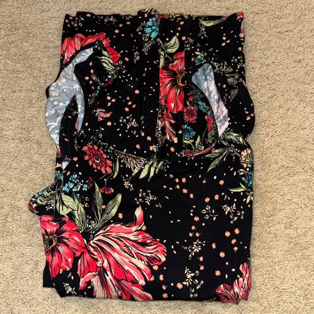 24/7 Maurices Floral Sleeveless Dress - Picture 13 of 13